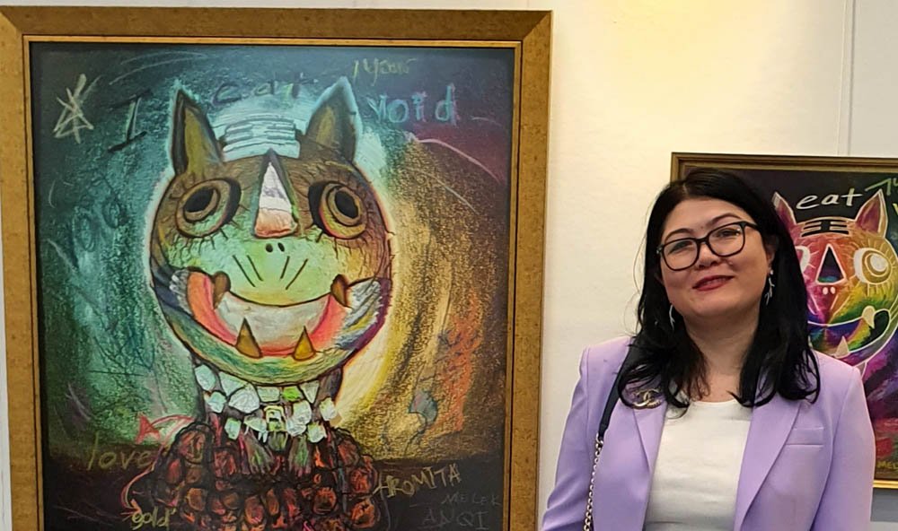 Melek Anqi's Hiromita Exhibition Meets Art Lovers from Ankara at Deppo29 Art Gallery