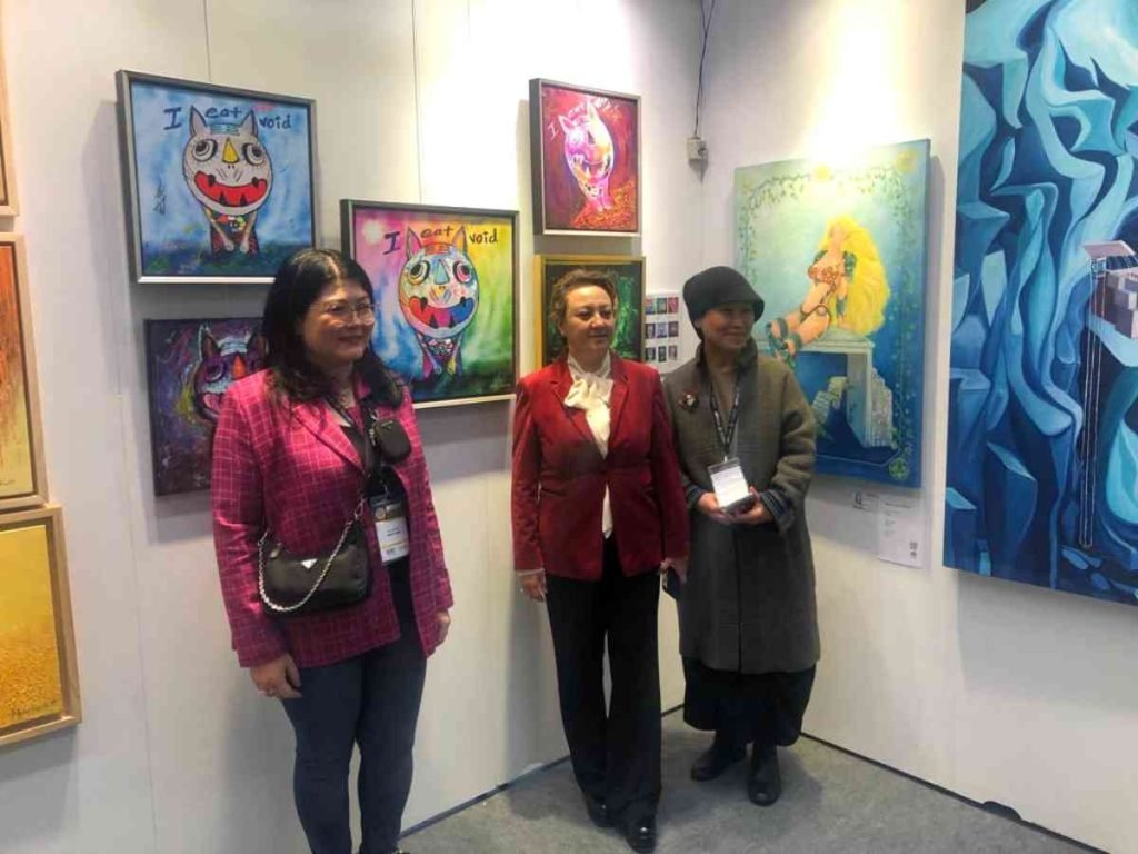 Taiwanese Artist Melek Anqi’s Hiromita Works Showcased at ARTAnkara Contemporary Art Fair (1)