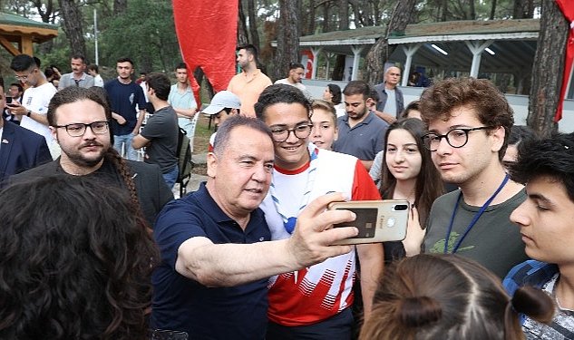 President Muhittin Böcek celebrated May 19th with the youth