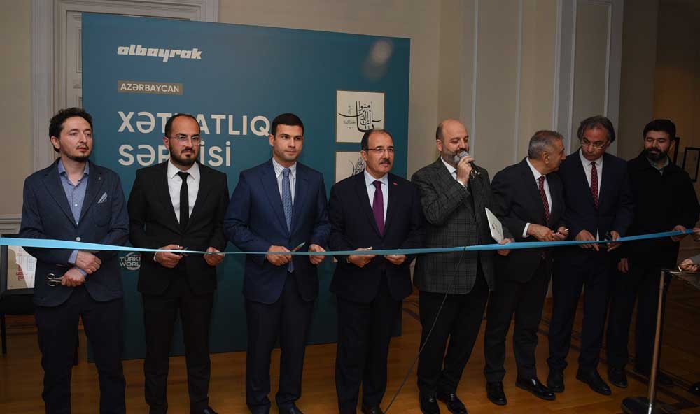 Albayrak Group Calligraphy Art Exhibition Great Interest in Azerbaijan! (4)