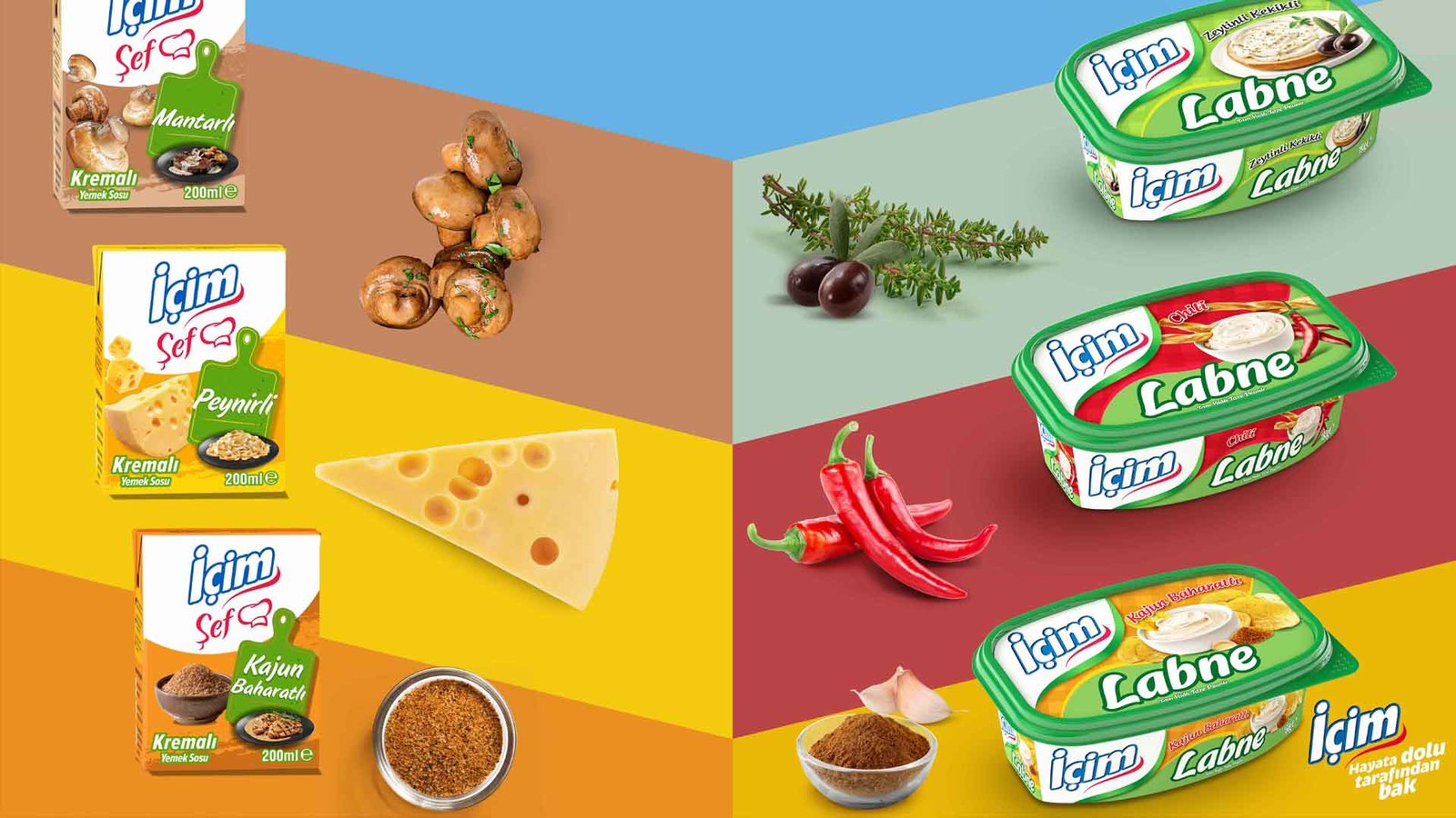 İçim Labne And Chef Cream Innovation On Your Tables With Spicy And Flavorful Alternatives!