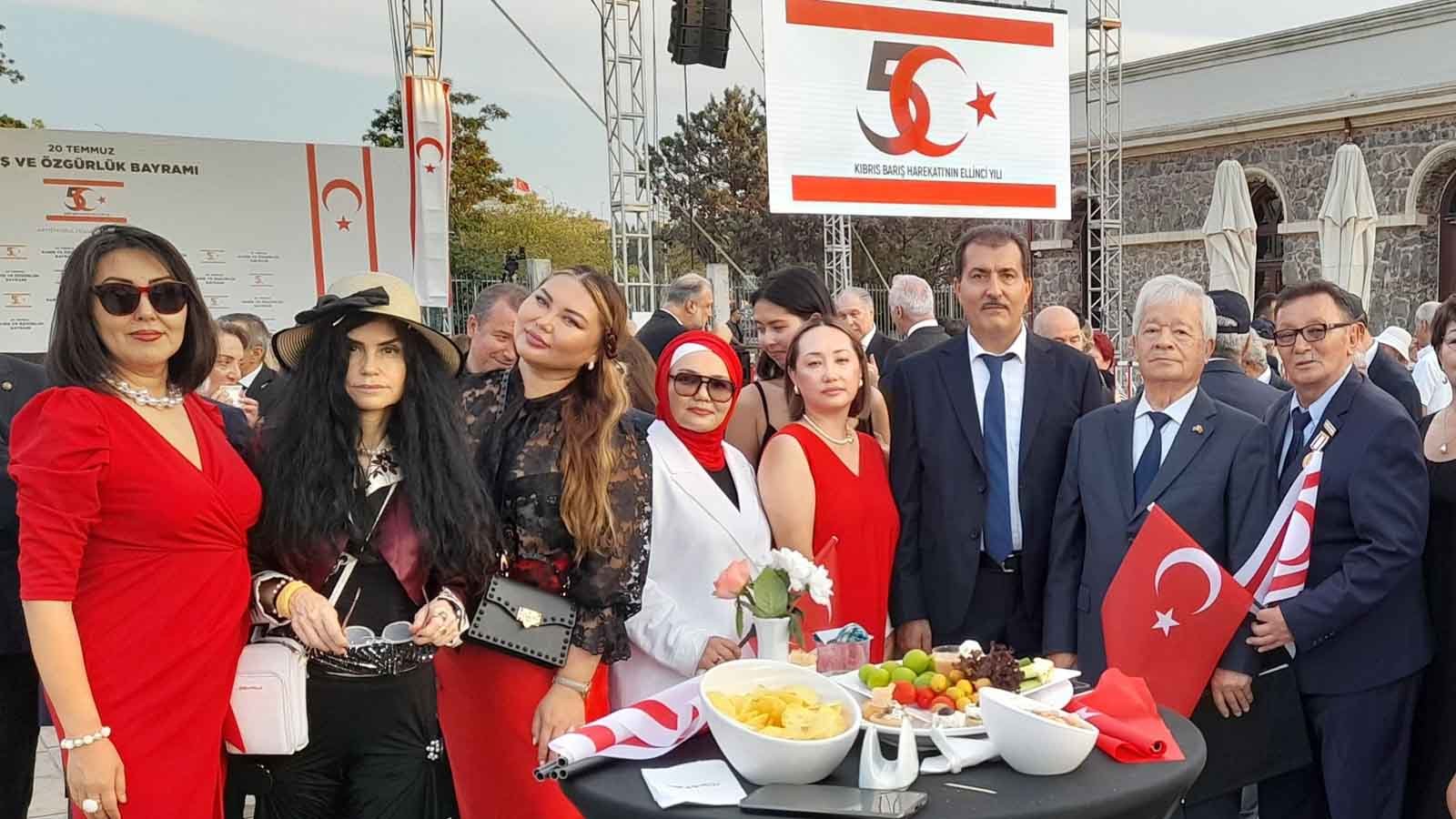 Çiğdem Yorgancıoğlu At Kktc Diplomatic Reception In Feshane