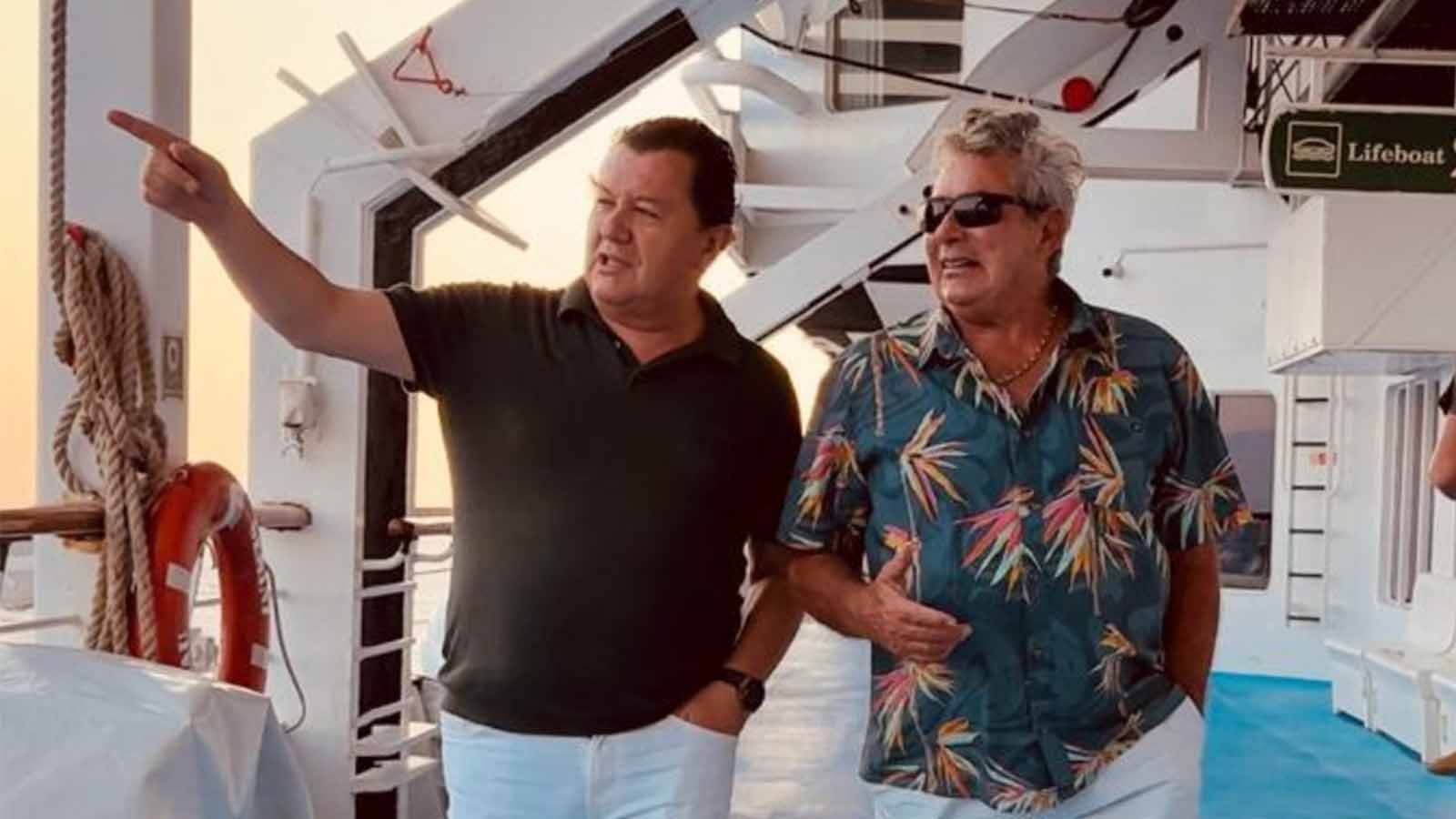 Vedat Uğurlu And Salih Güney's Cruise Enjoyment In The Greek Islands (1)