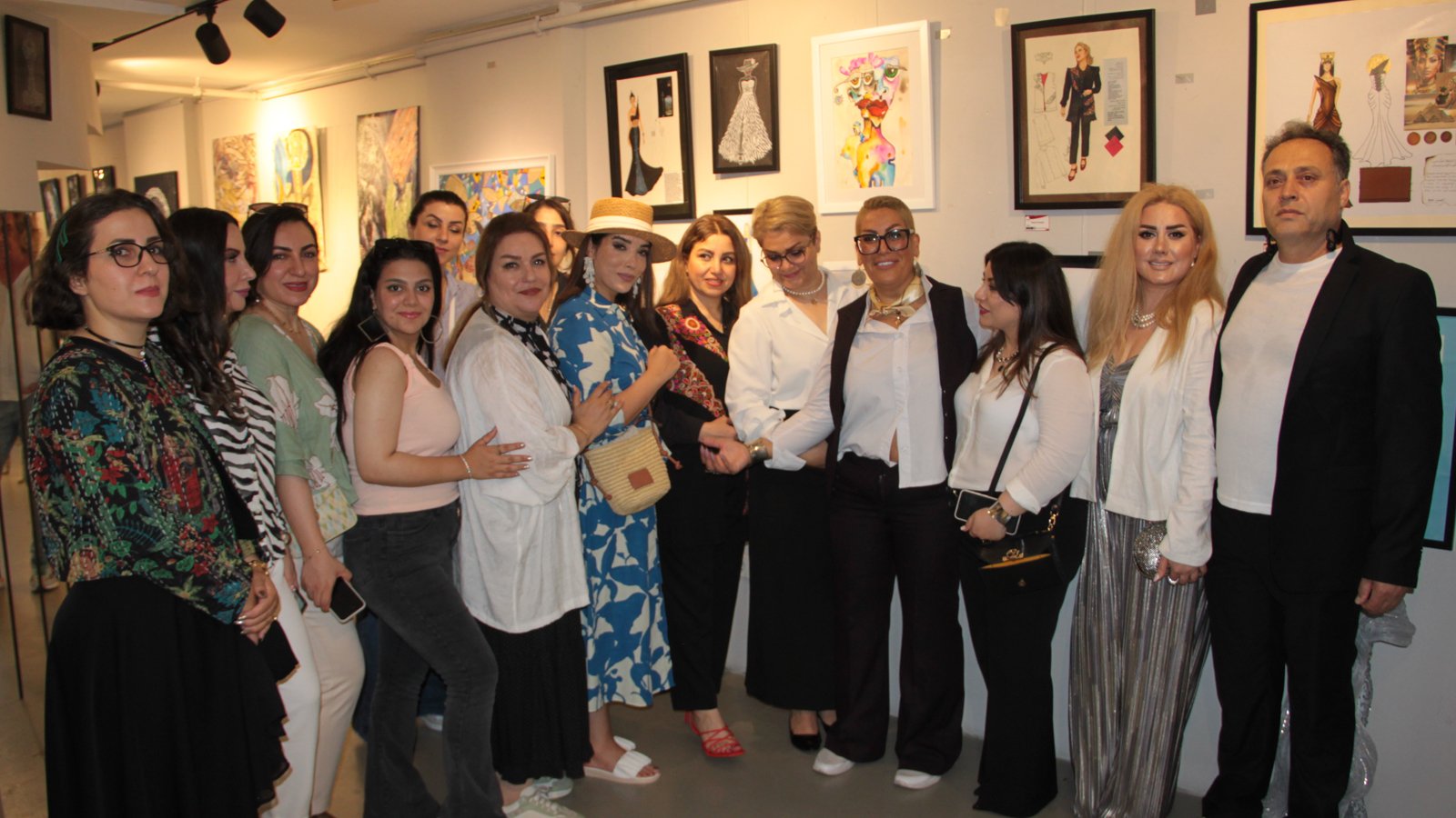 Zahra Kamali Aghdam Mahomahi Group Exhibition Next Pera Art Gallery Summer 24