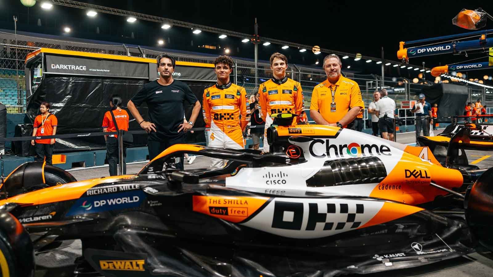 Mclaren Racing And Okx Introduce The Legend Reborn Livery