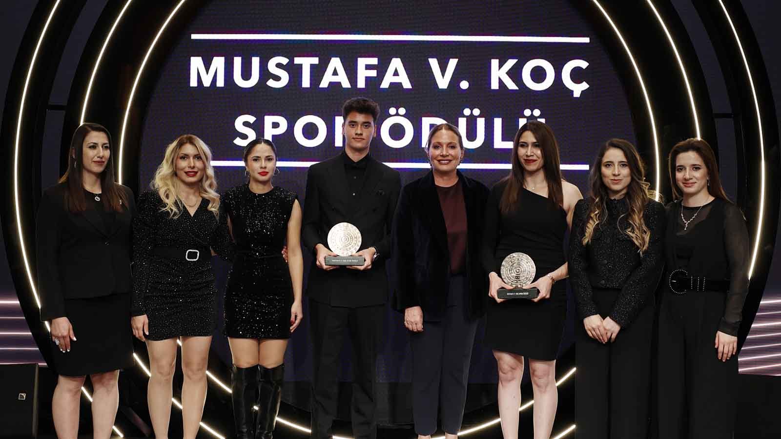 The Mustafa V. Koç Sports Award was given to the Women’s Goalball National Team and Kuzey Tunçelli in 2024.